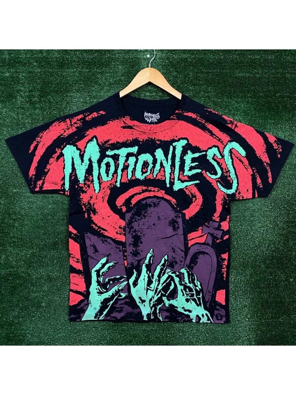 Motionless in White Creatures Meatalcore Band T-Shirt Size Large